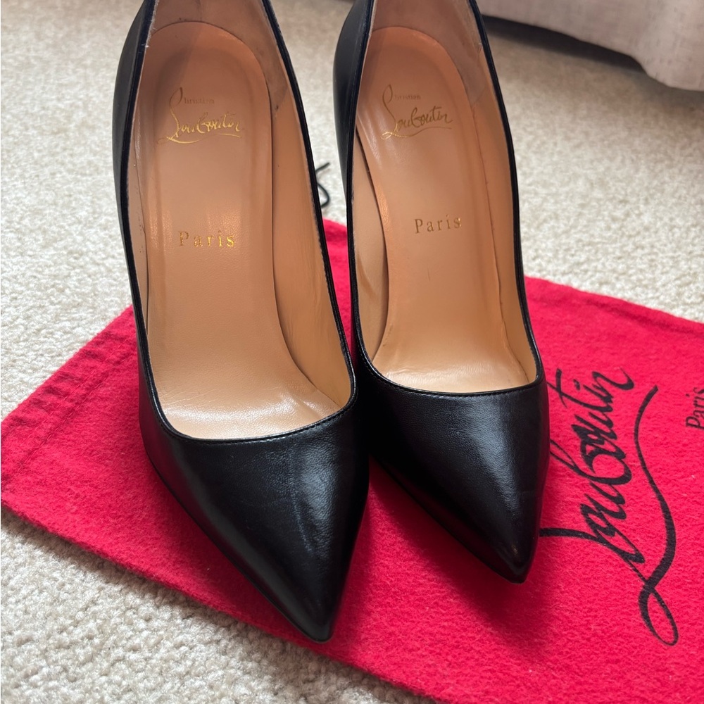 Christian Louboutin Black Stiletto Heels